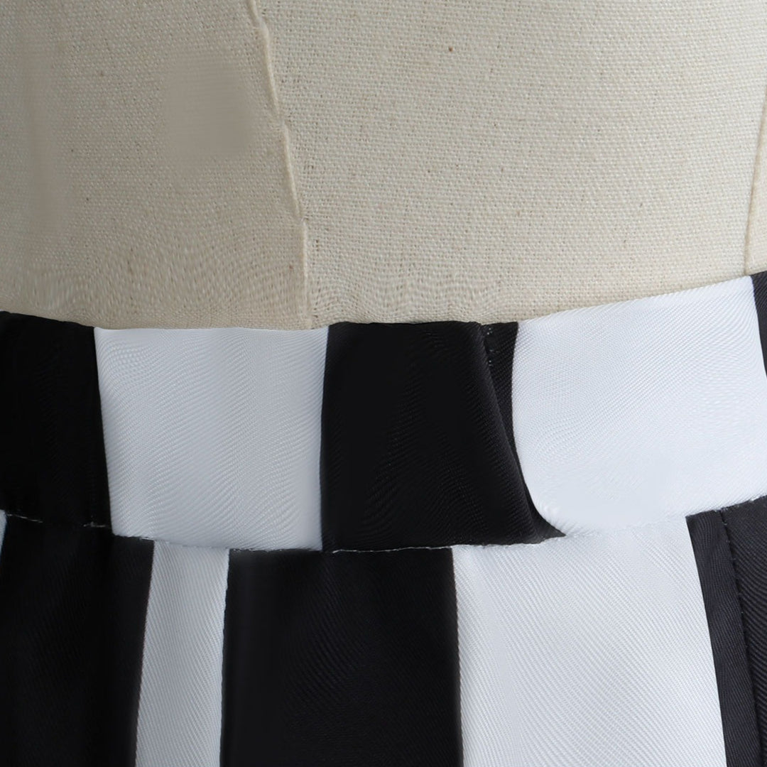 Beetle Juice Michael Keaton Stripe Suit Women Cosplay Costumes