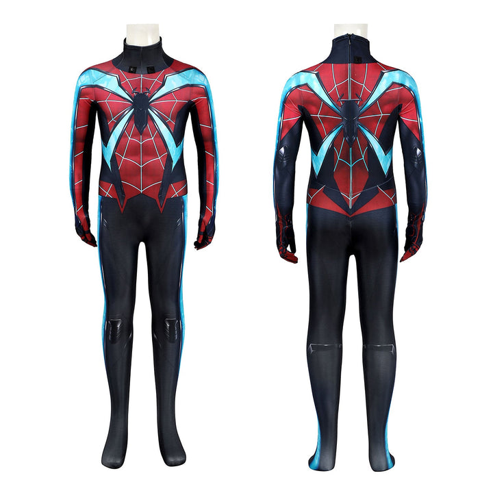 Marvel's Spider-Man 2 Evolve Suit Kids Jumpsuit Cosplay Costumes