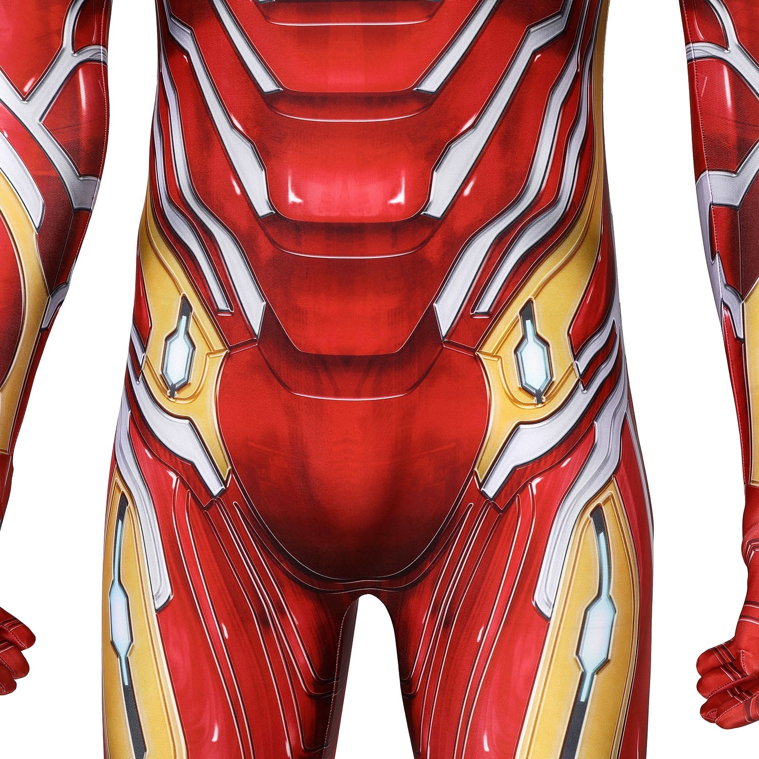 Avengers Iron Man Tony Stark Nanotech Suit Jumpsuit Costumes