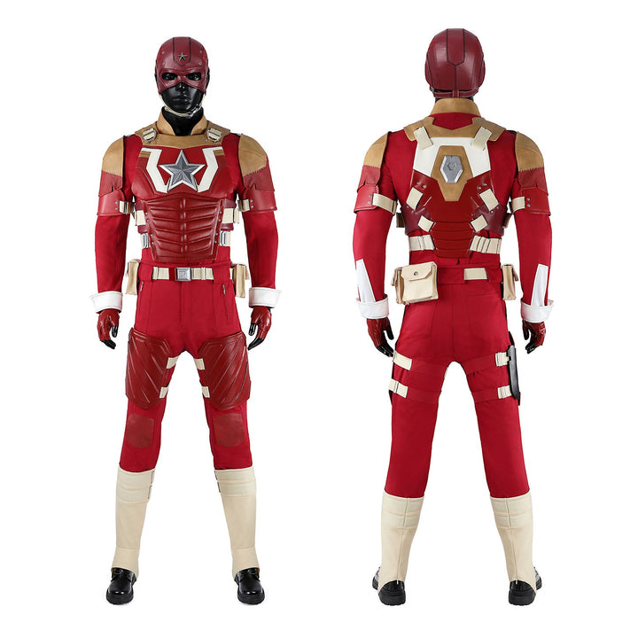 Thunderbolts Red Guardian Full Set Top Level Cosplay Costumes