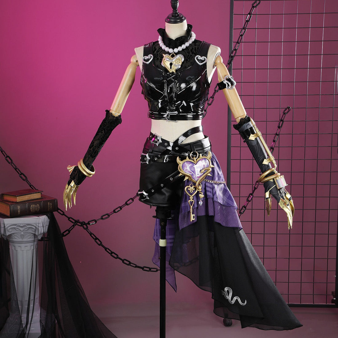 Identity V Mechanic Lock Core Farewell Phantom Cosplay Costumes