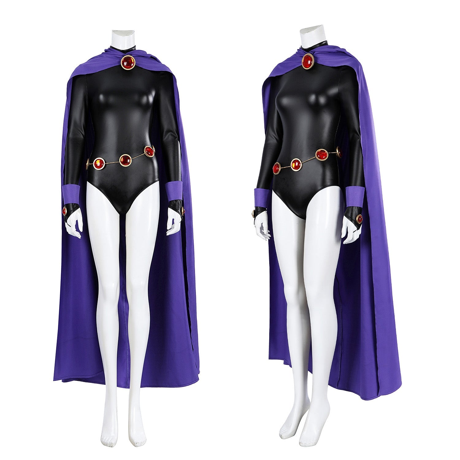 New Teen Titans Raven Rachel Roth Female Cosplay Costumes