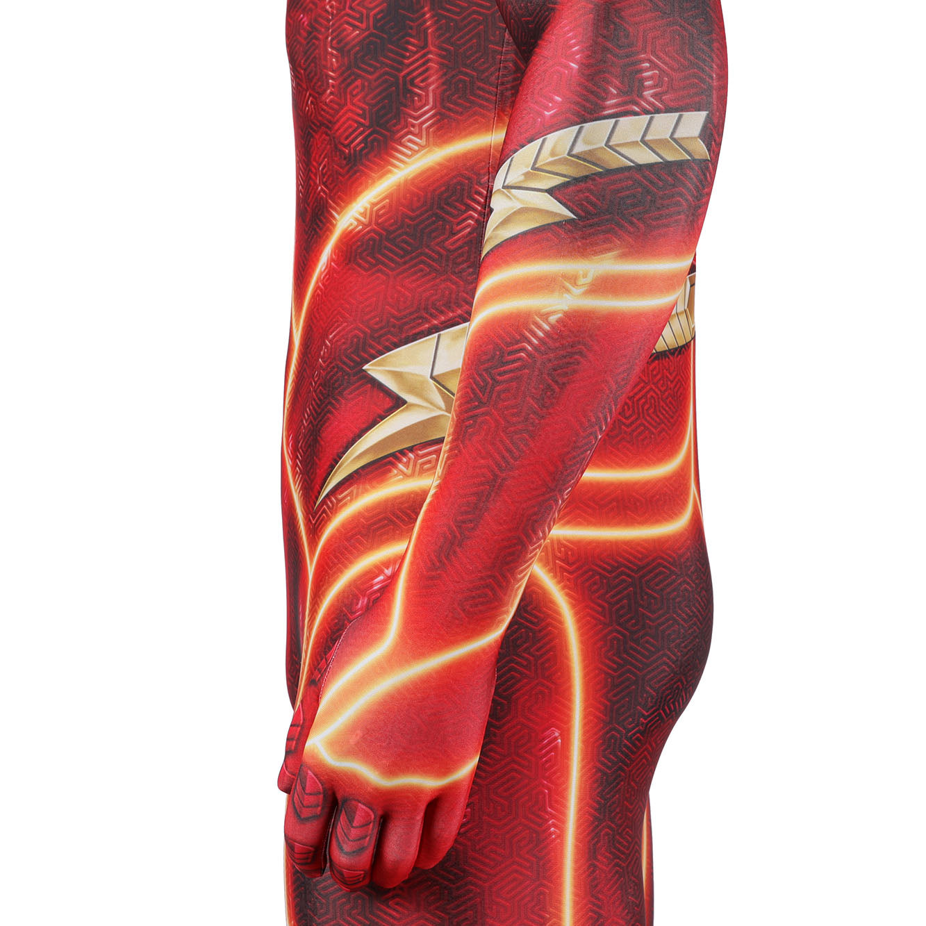 Flashpoint The Flash Barry Allen Jumpsuit with Mask Cosplay Costumes