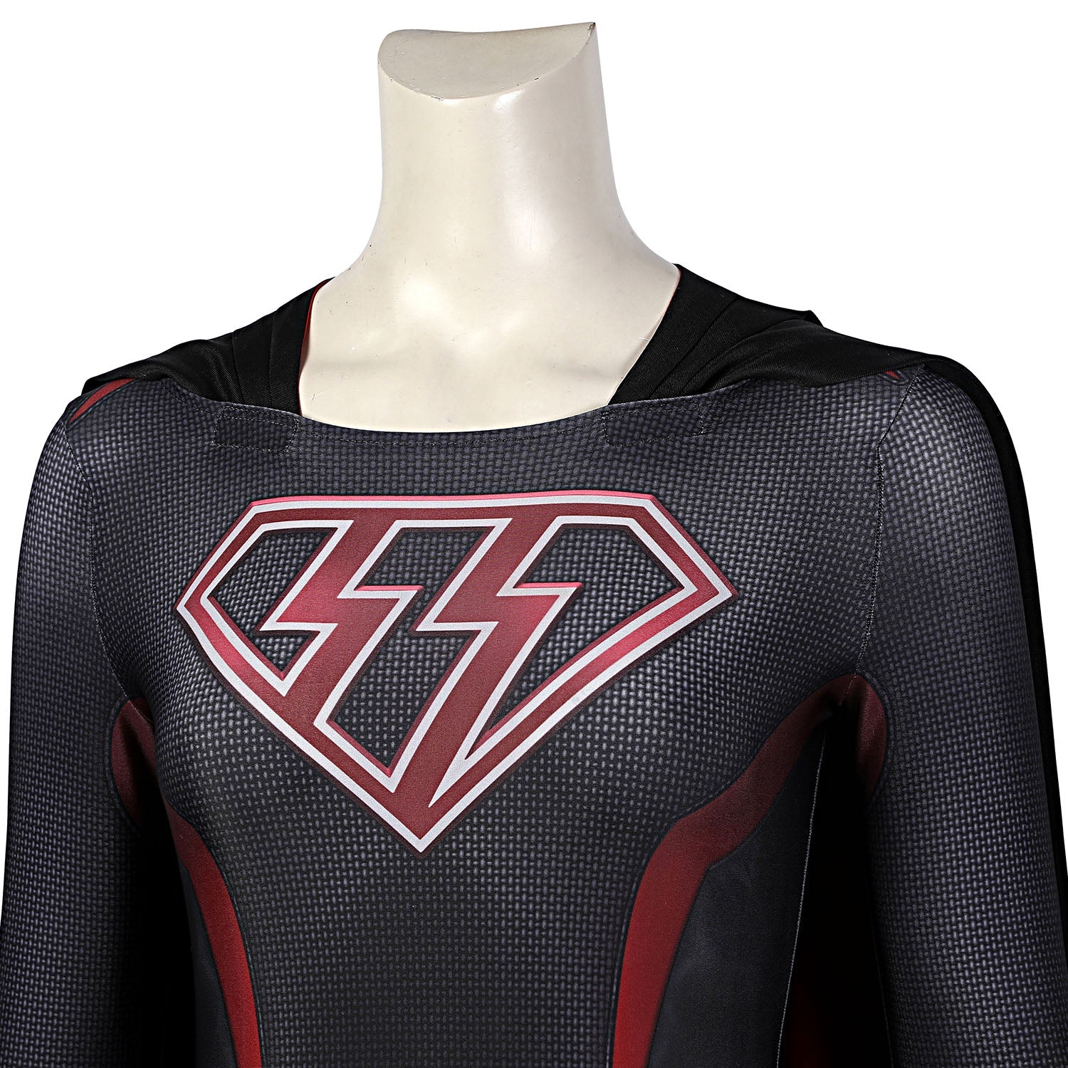 Overgirl Kara Zor-El Danvers Female Jumpsuit with Cloak Costumes