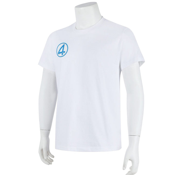 Marvel Rivals Fantastic Four First Steps White T-shirt Cosplay Costumes