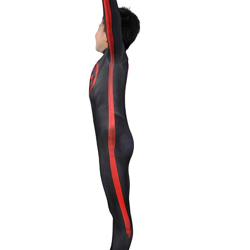 Spider-Man Across The Spider-Verse Miles Morales Kids Jumpsuit Costumes