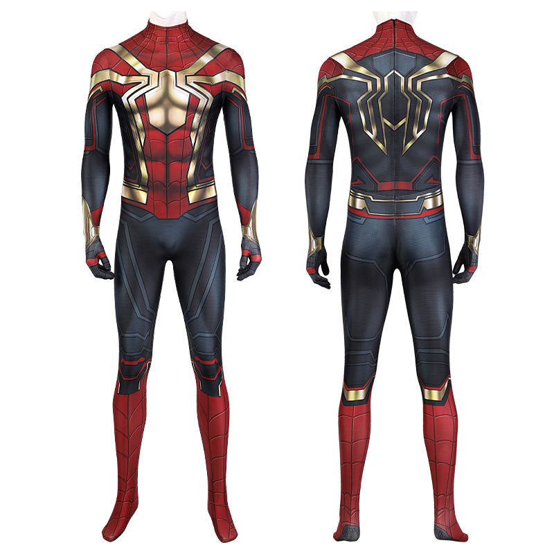 Spider-Man 3 No Way Home Peter Parker Headgear Jumpsuit Costumes