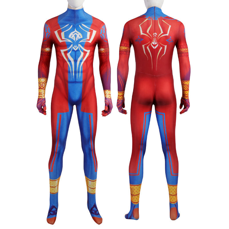 Spider-Man Across The Spider-Verse India Pavitr Prabhakar Jumpsuit Costumes