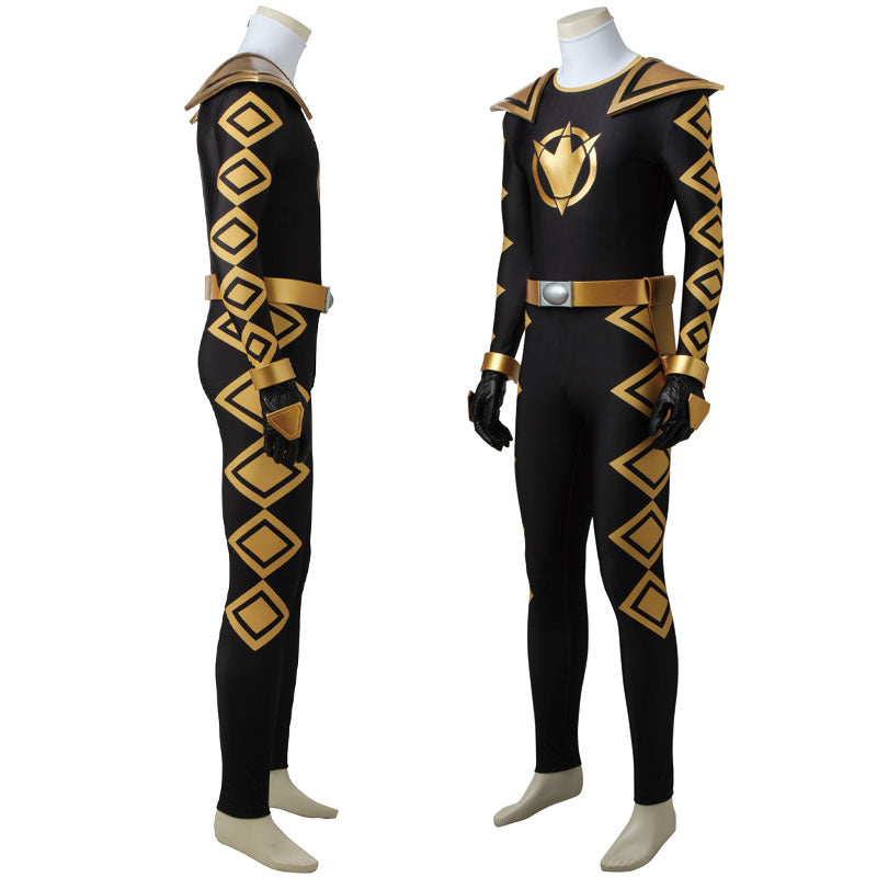 Mighty Morphin Power Rangers Asuka Abaranger Abare Black Costumes
