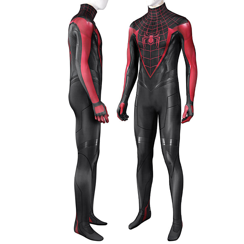 Spider-Man PS5 2 Miles Morales Jumpsuit Cosplay Costumes