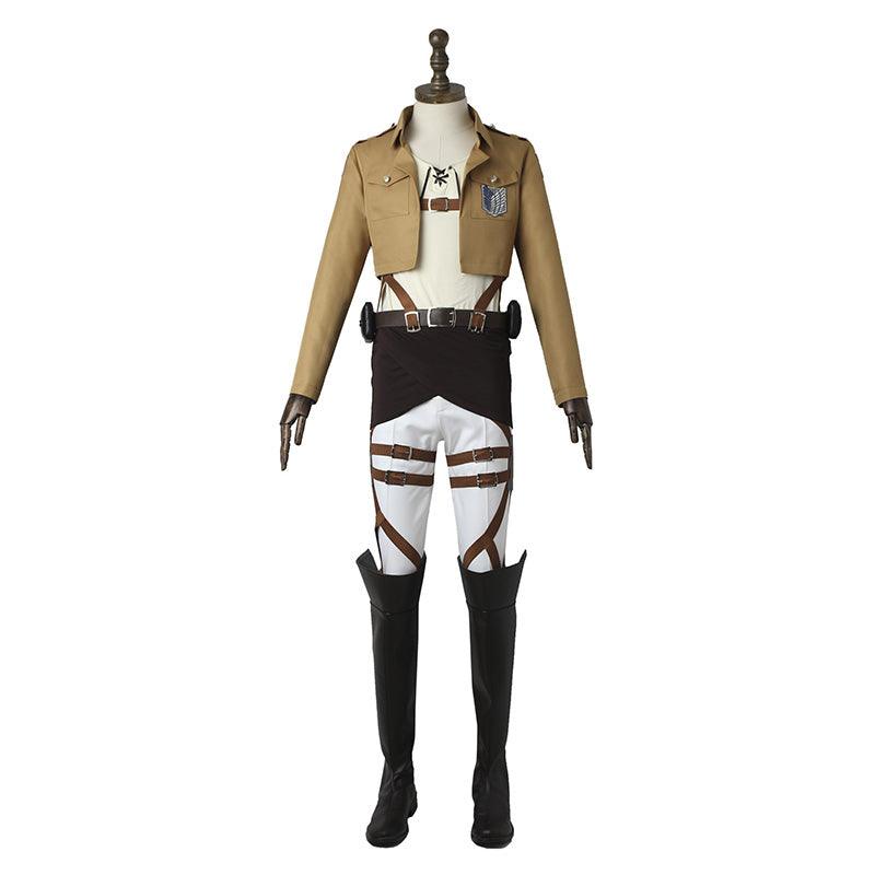 Attack on Titan Eren Jaeger The Wings Of Freedom Survey Corps Cosplay Costume