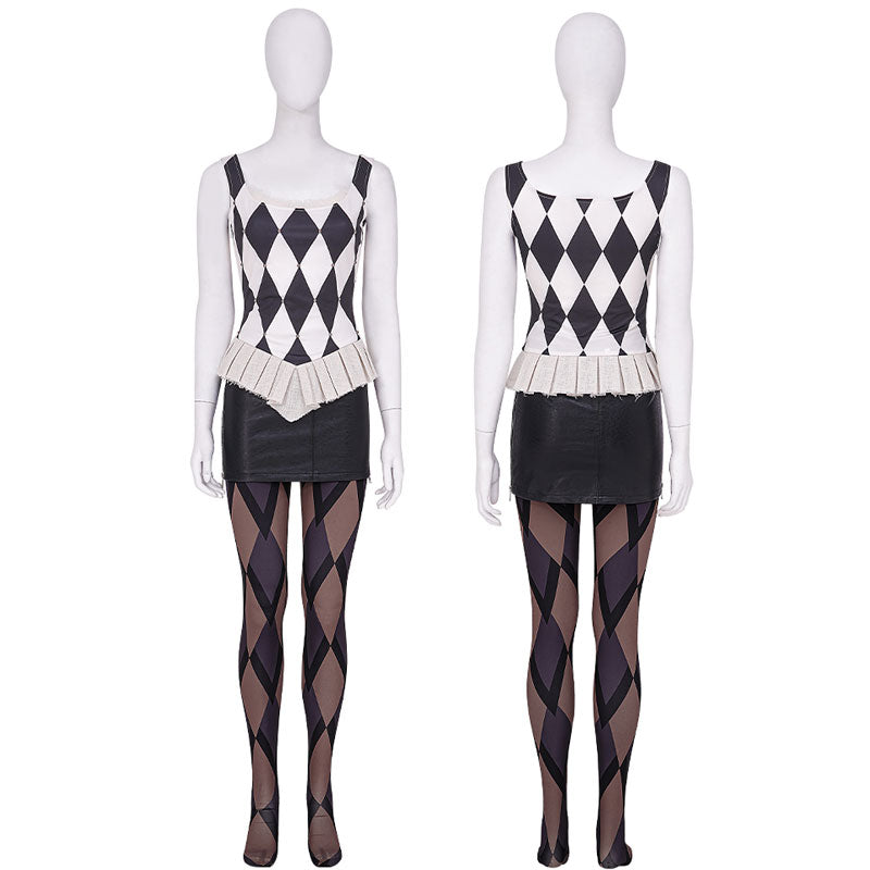 Movie Joker Folie A Deux Harley Quinn Top Cosplay Costumes