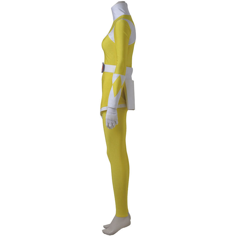 Mighty Morphin Power Rangers Trini Kwan Yellow Female Costumes