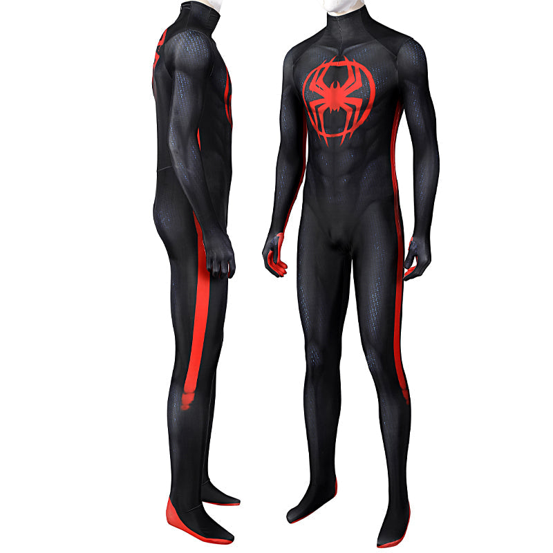Spider-Man Across The Spider-Verse Miles Morales Jumpsuit Costumes