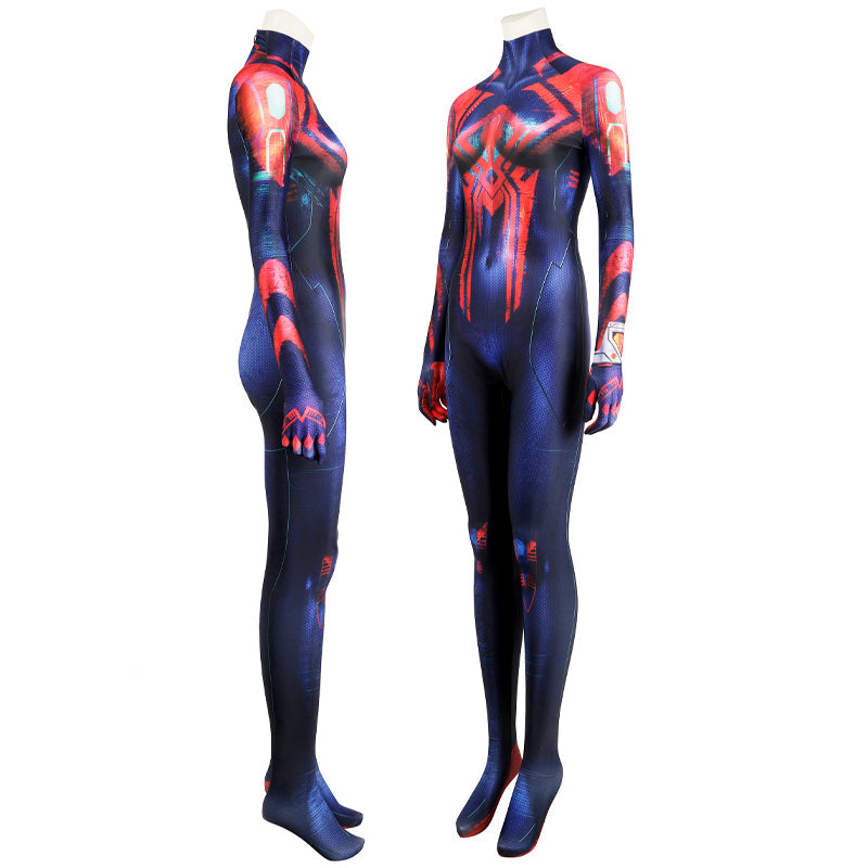 Spider-Man 2099 Across The Spider-Verse Miguel O'Hara Female Jumpsuit Costumes