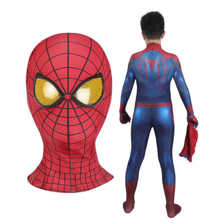 The Amazing Spider-Man Peter Parker Jumpsuits Kids Cosplay Costume