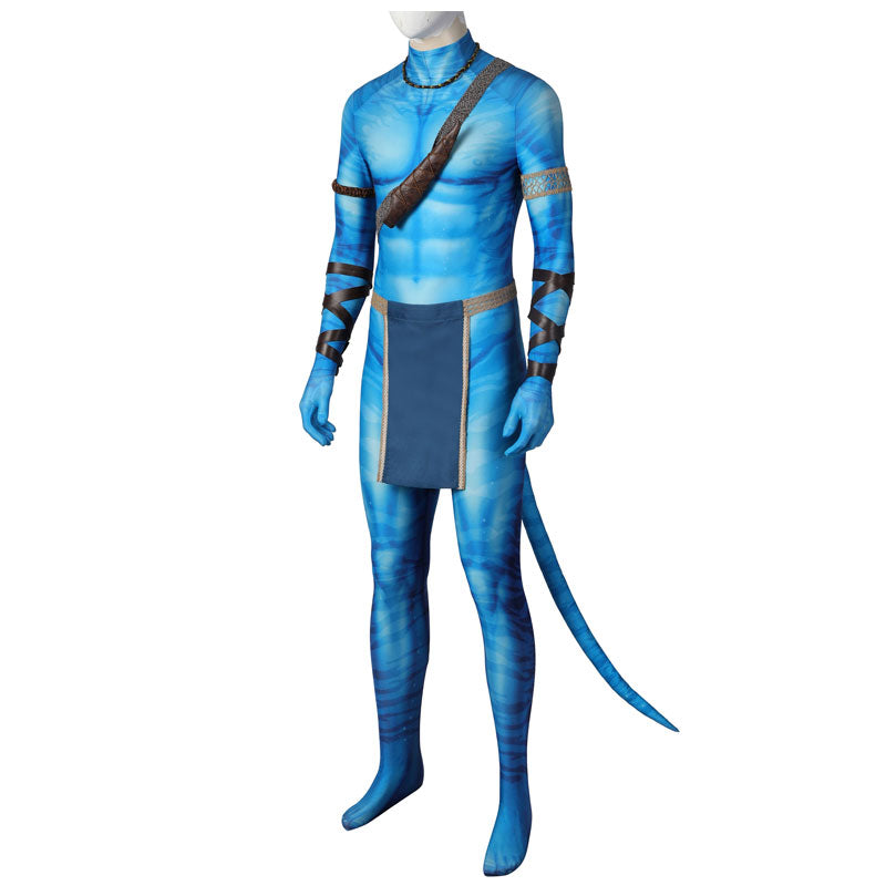 Avatar 2 The Way of Water Jake Sully Jumpsuit Cosplay Costume