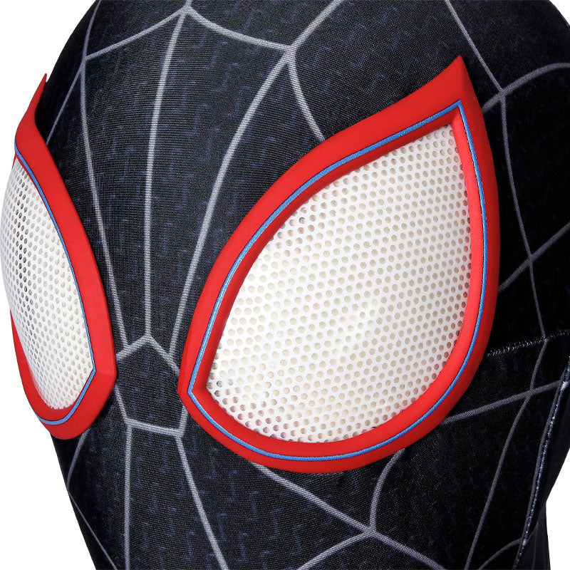 Spider-Man Into the Spider-Verse Miles Morales Jumpsuit Cosplay Costumes