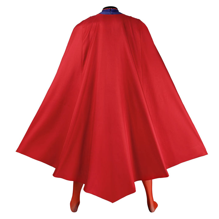 The New 52 Superman Clark Kent Male Jumpsuit Cosplay Costumes