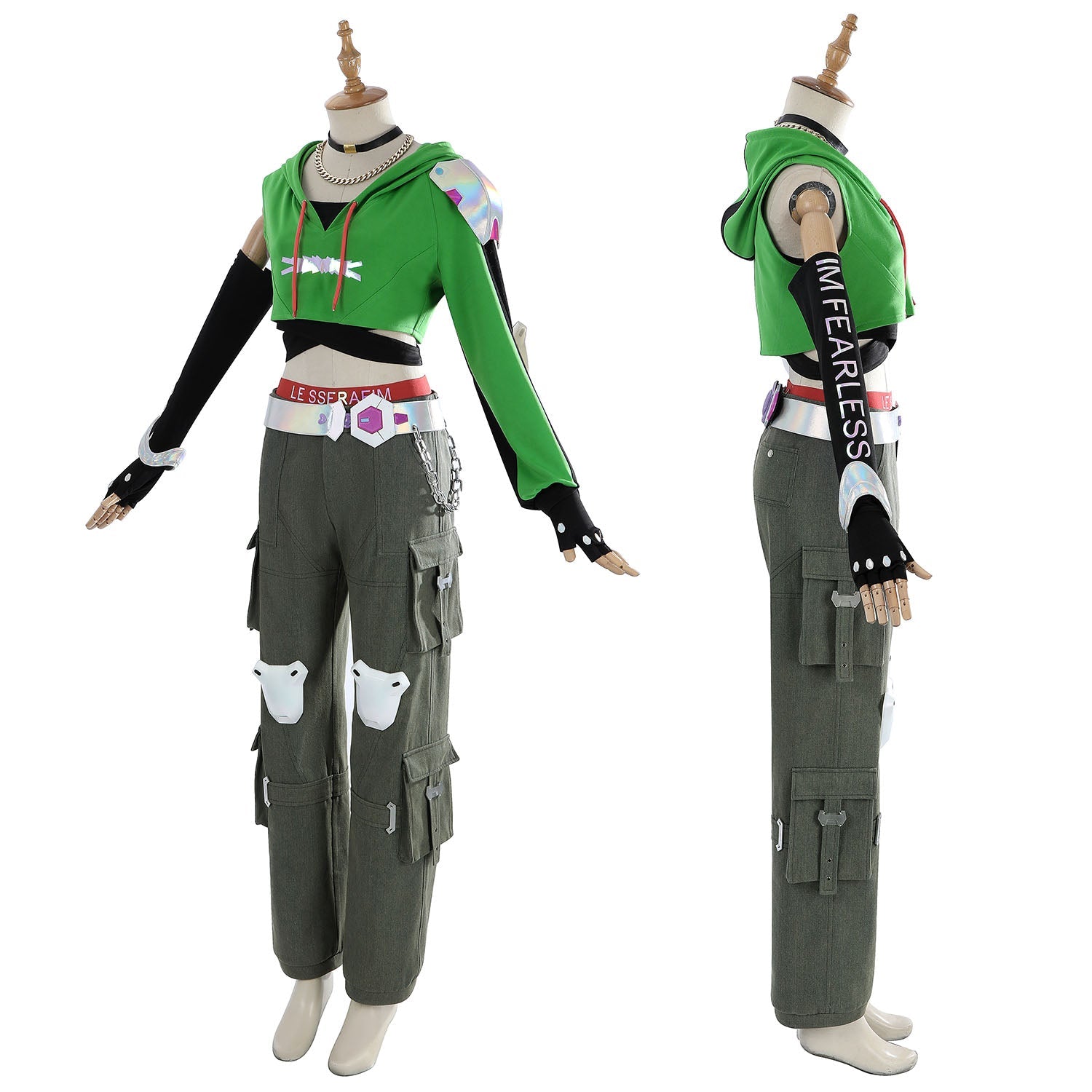 Overwatch 2 X LE SSERAFIM FEARLESS Illari Cosplay Costumes