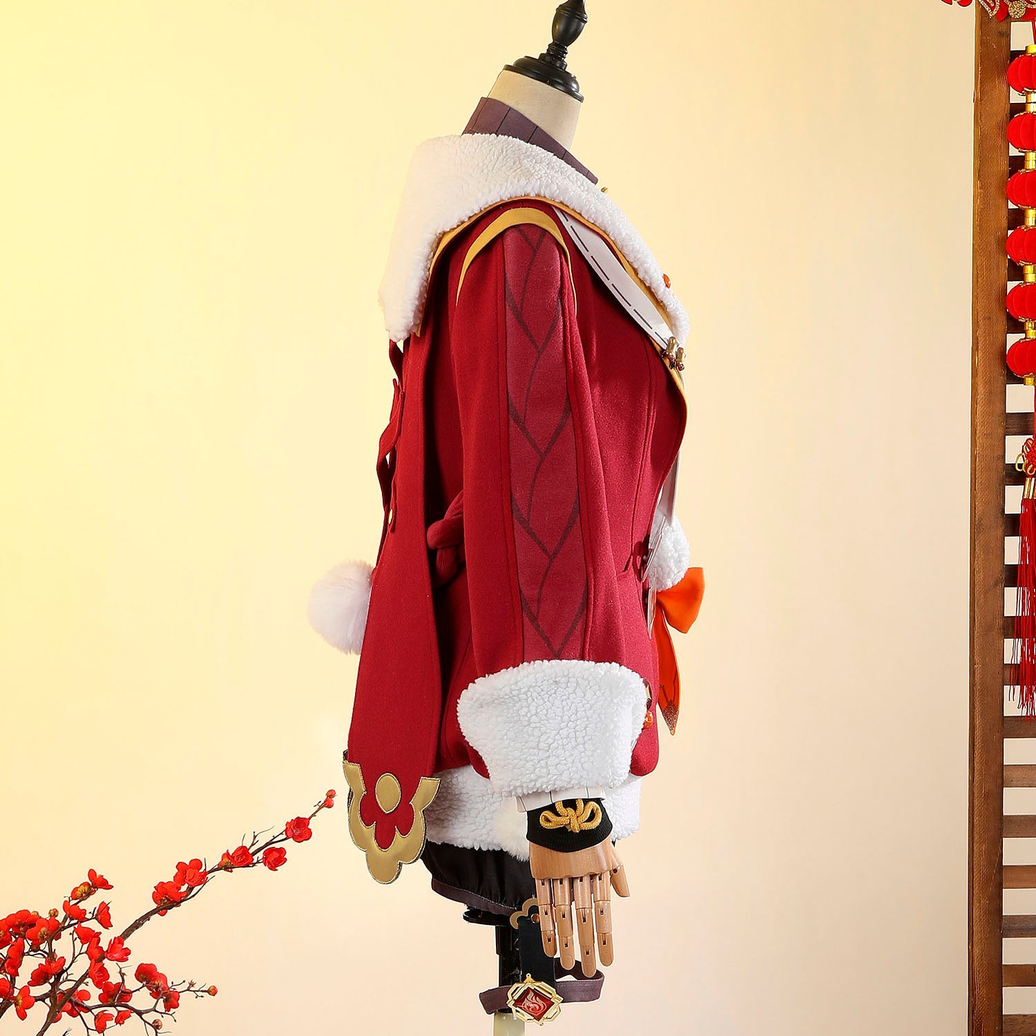 Game Genshin Impact Xiangling Lantern Rite Suit Cosplay Costumes