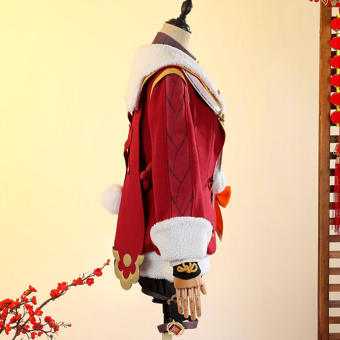 Game Genshin Impact Xiangling Lantern Rite Suit Cosplay Costumes