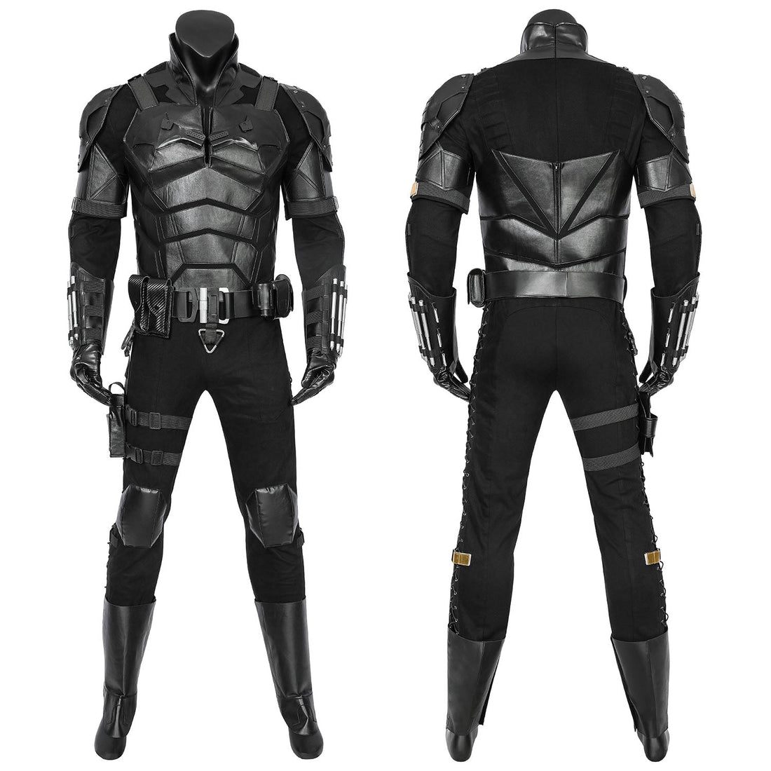 The Batman 2022 Movie Bruce Wayne Robert Pattinson Male Top Costumes