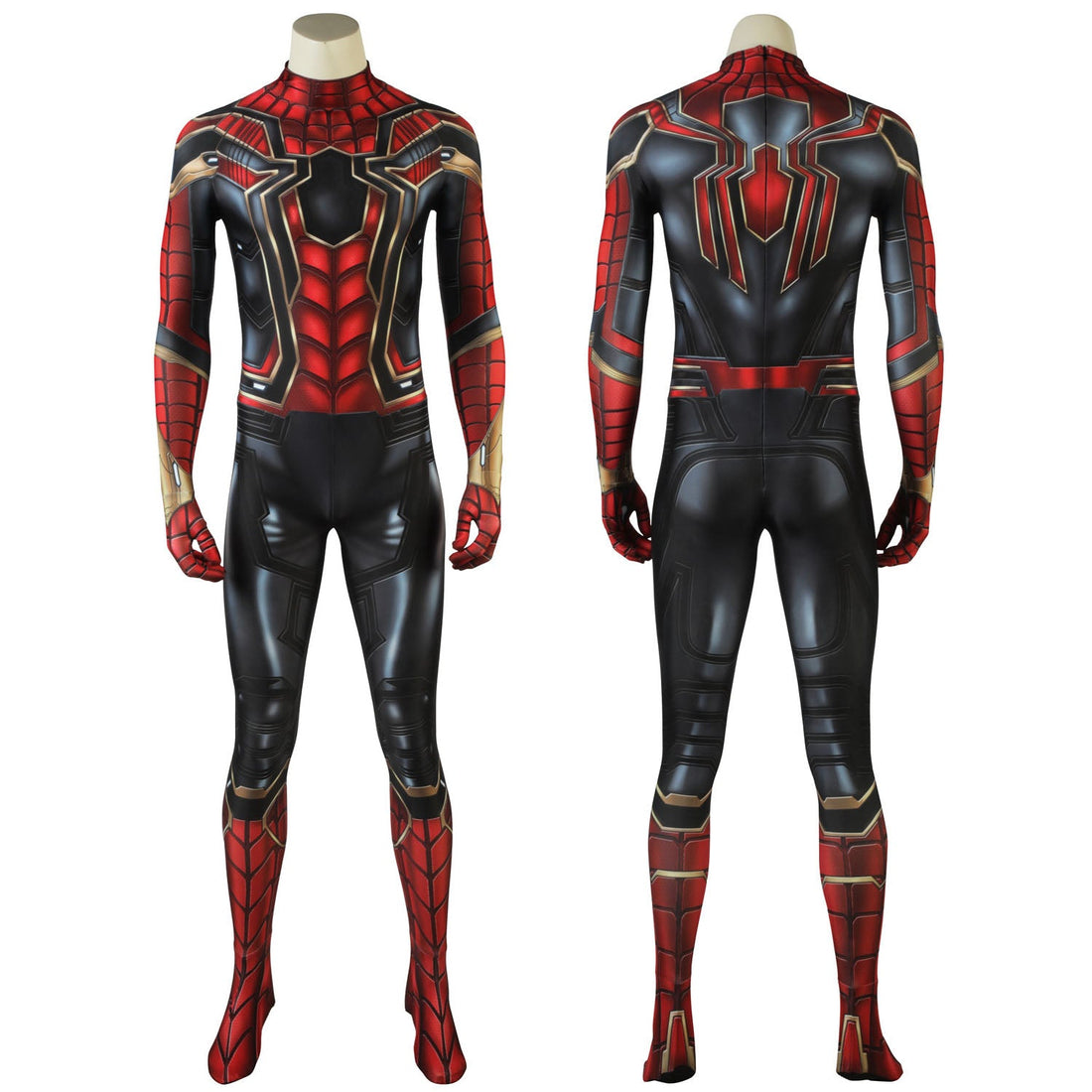 Infinity War Peter Parker Spider-Man Male Jumpsuit Costumes