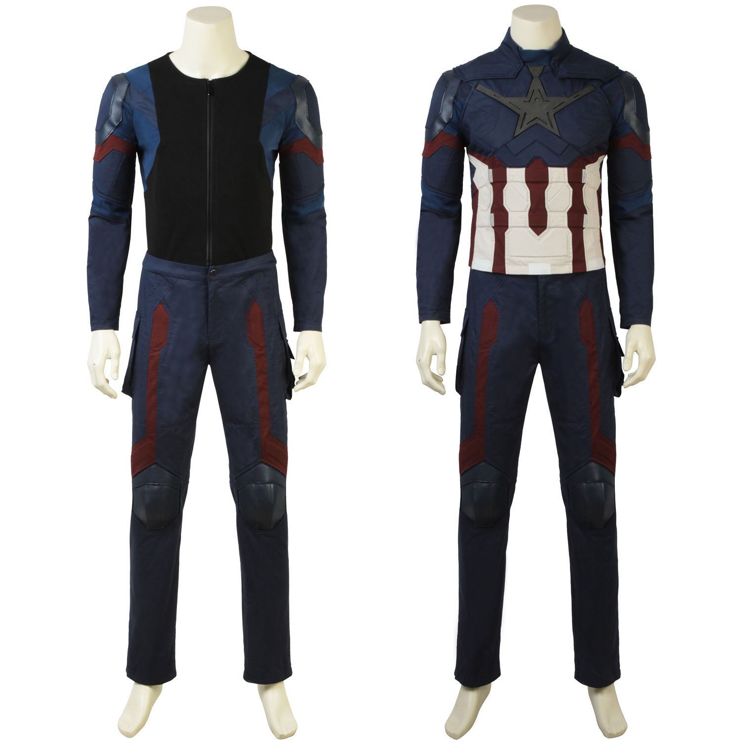 Avengers 3 Infinity War Captain America Steve Rogers Top Cosplay Costumes