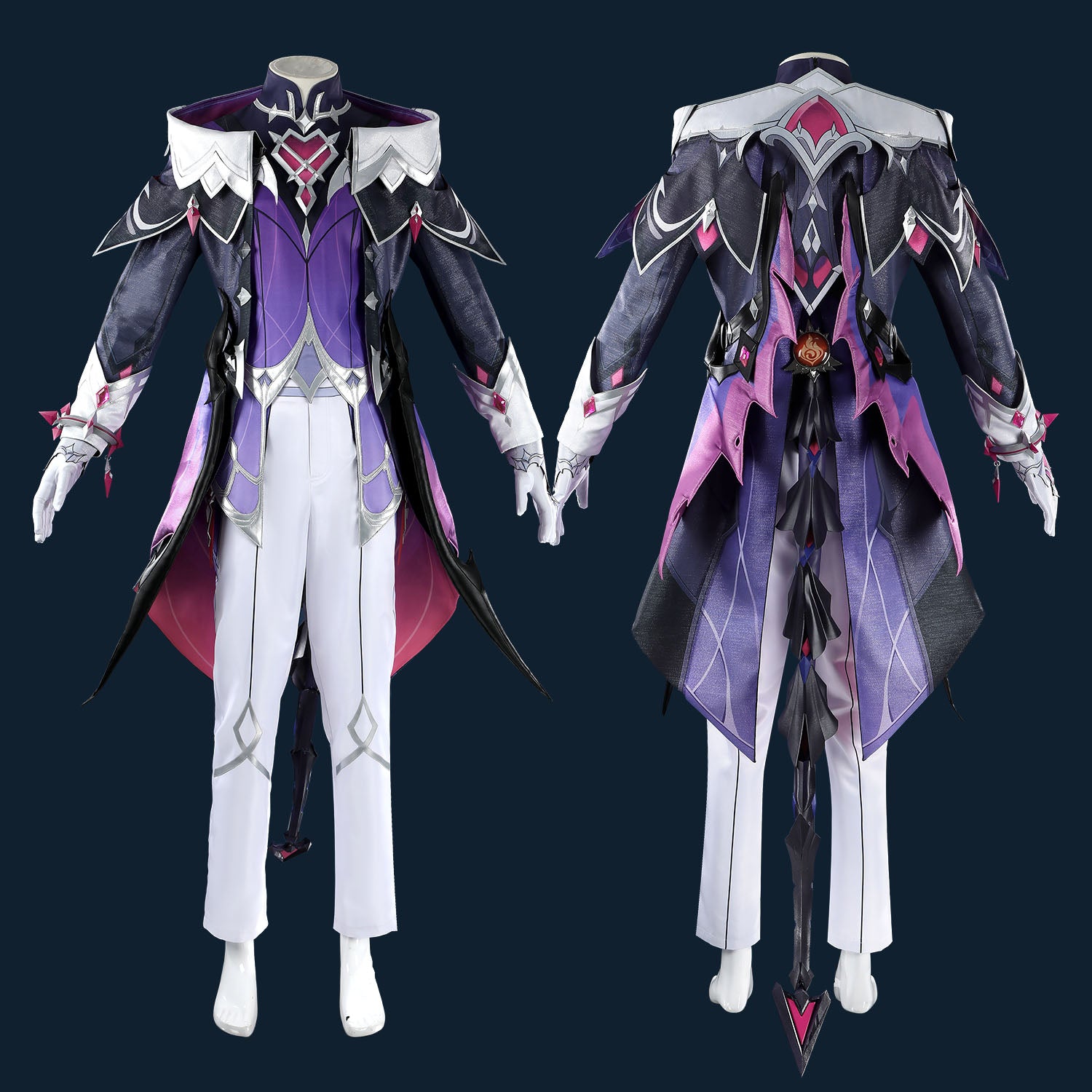 Genshin Impact Durin Top Level Full Set Male Cosplay Costumes