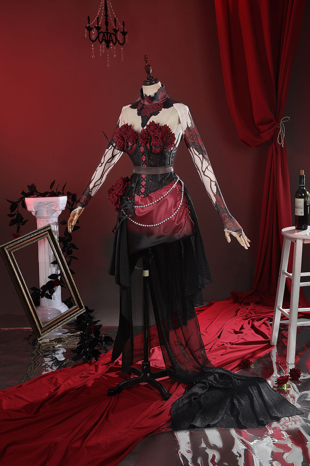 Identity V Bloody Queen Mary Full Set Cosplay Costumes