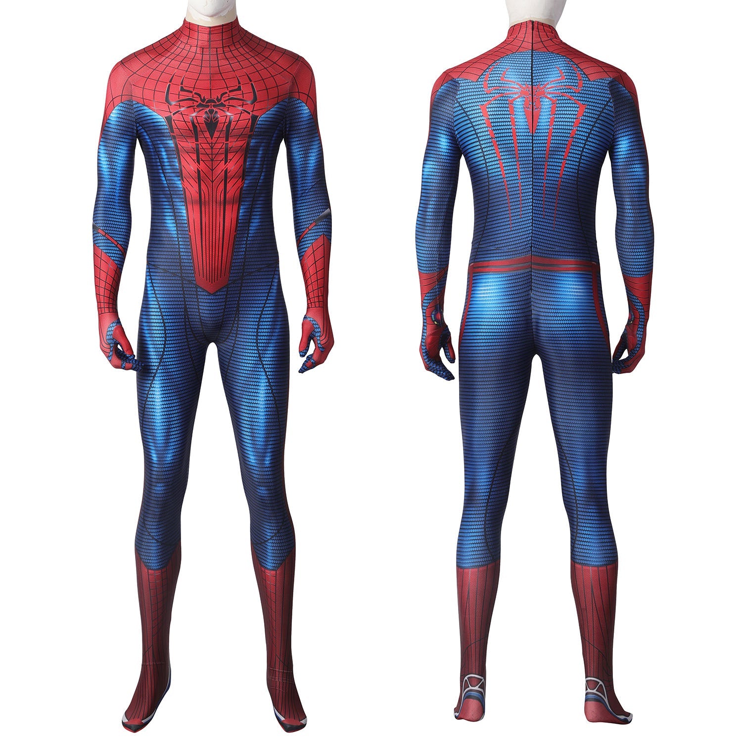 The Amazing Spider-Man Peter Parker Elastic Force Jumpsuit Costume