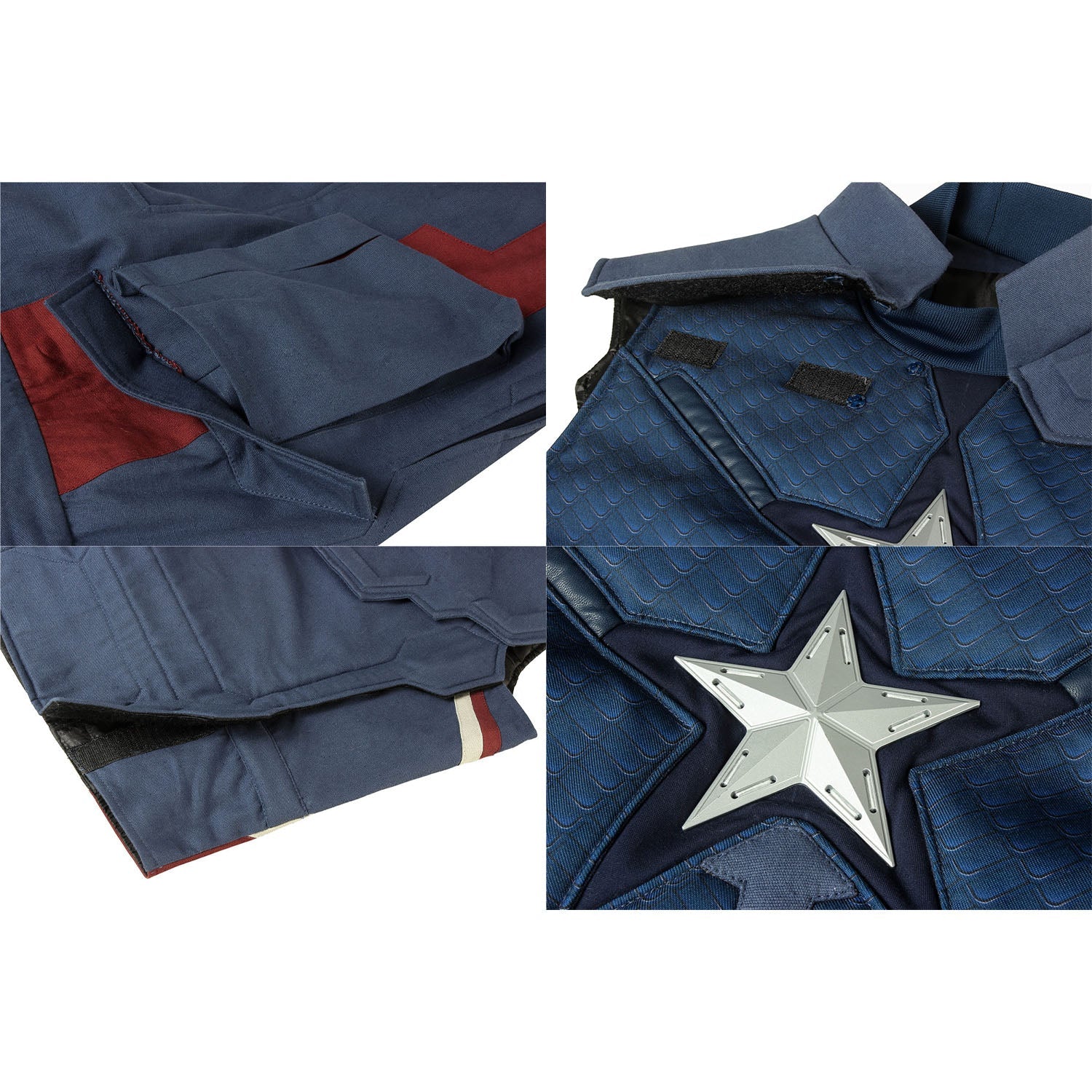 Avengers 4 Endgame Captain America Steve Rogers Top Cosplay Costumes