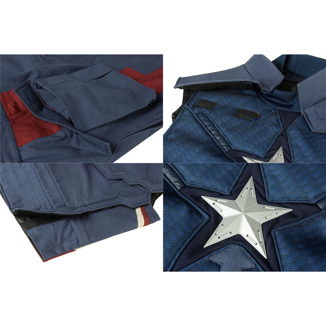 Avengers 4 Endgame Captain America Steve Rogers Top Cosplay Costumes