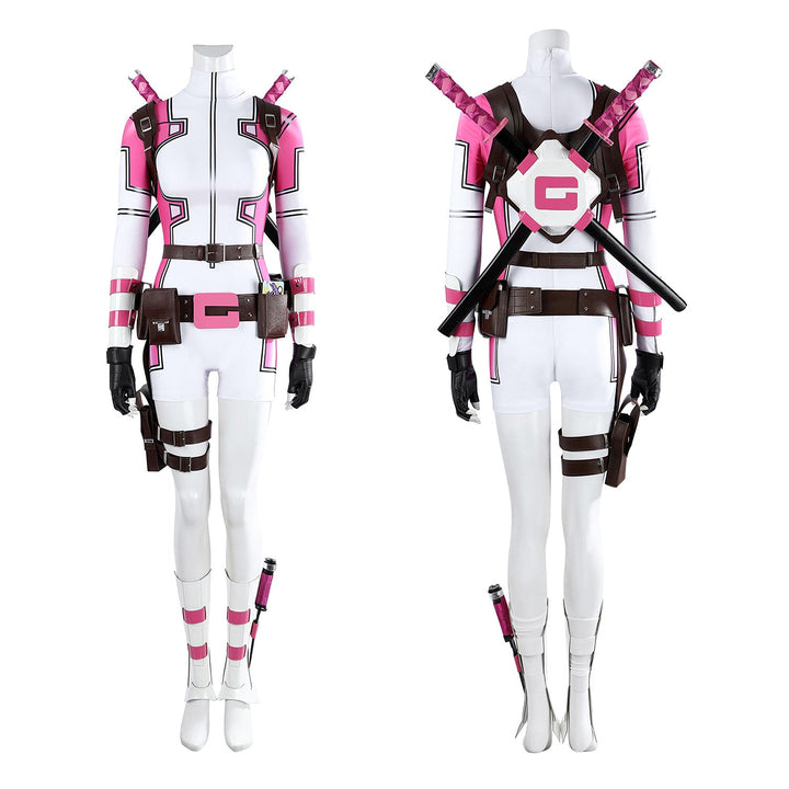 Fortnite Gwenpool Deadpool & Wolverine Female Suit Cosplay Costumes