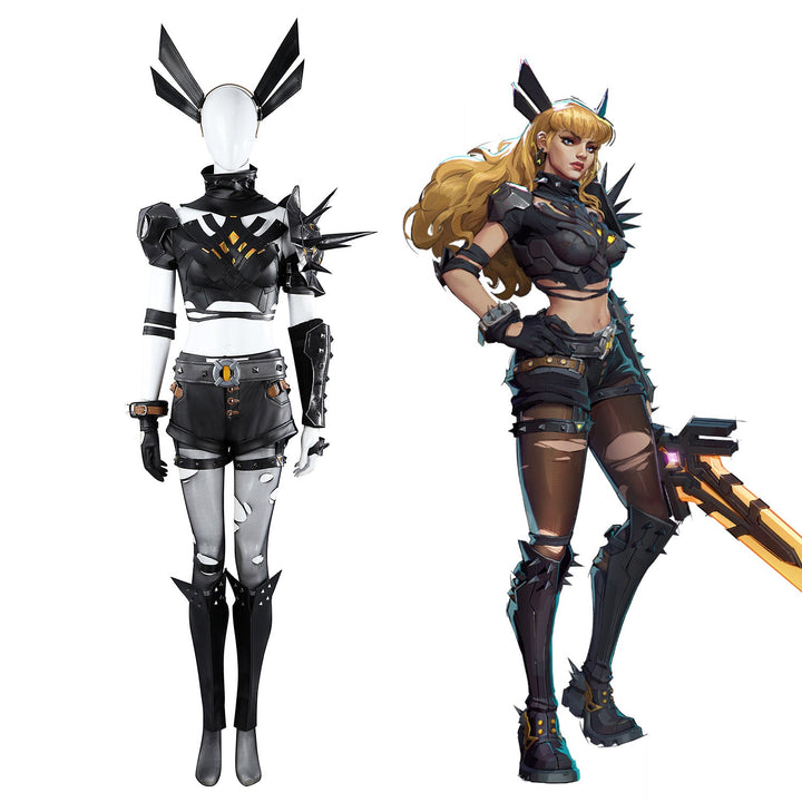 Game Marvel Rivals Magik Top Level Full Set Cosplay Costumes