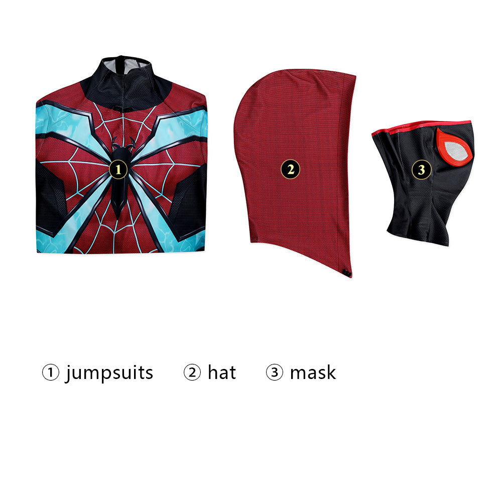 Marvel's Spider-Man 2 Evolve Suit Male Jumpsuit Cosplay Costumes