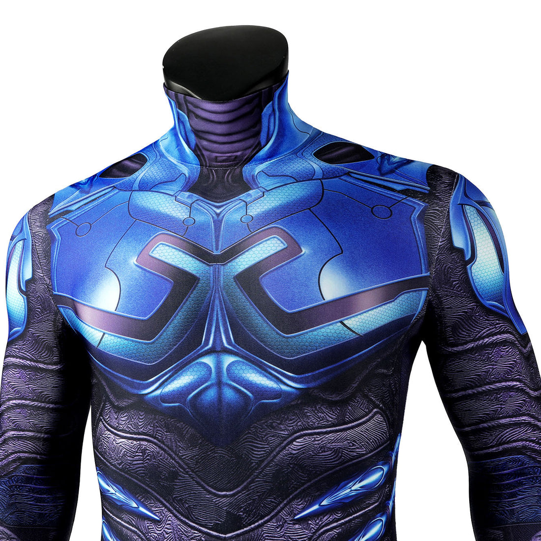Blue Beetle Jaime Reyes Male Jumpsuit with Headgear Costumes