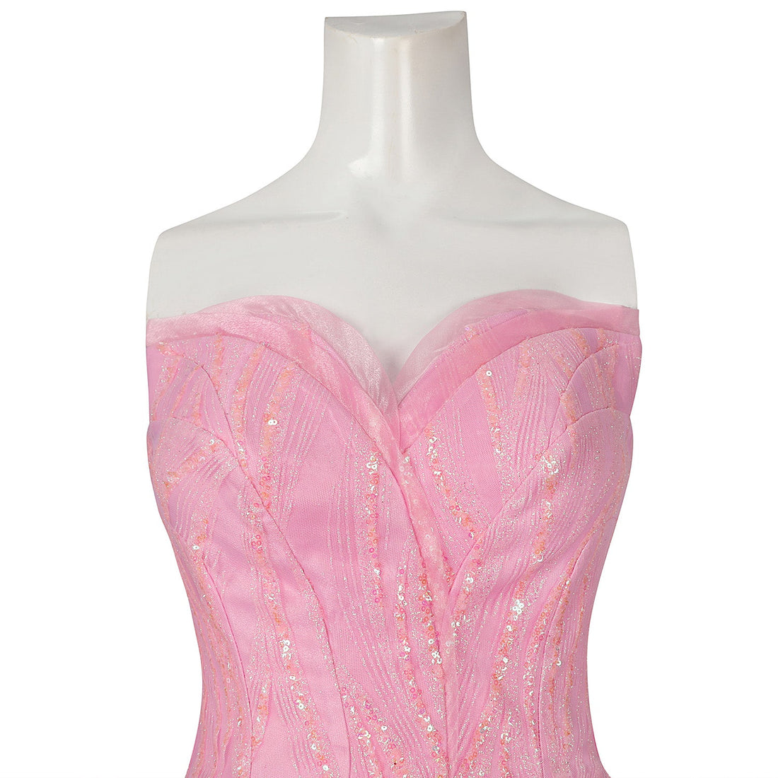 Wicked Part One Galinda Female Dress with Crown Cosplay Costumes