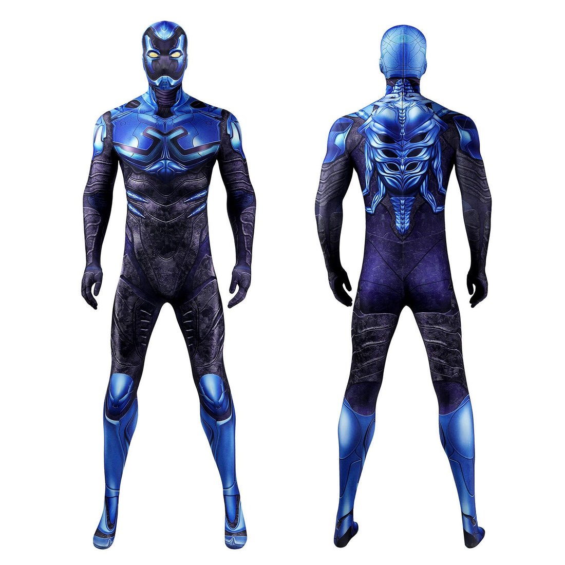Blue Beetle Jaime Reyes Male Jumpsuit with Headgear Costumes