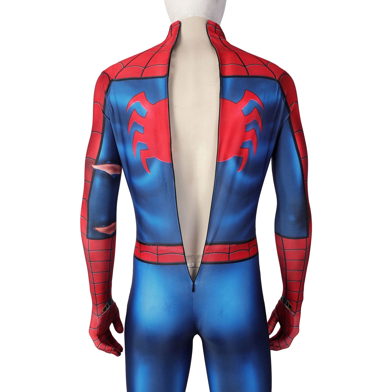 Marvel's Spider-Man PS5 Classic Suit Damaged Male Jumpsuit Costumes
