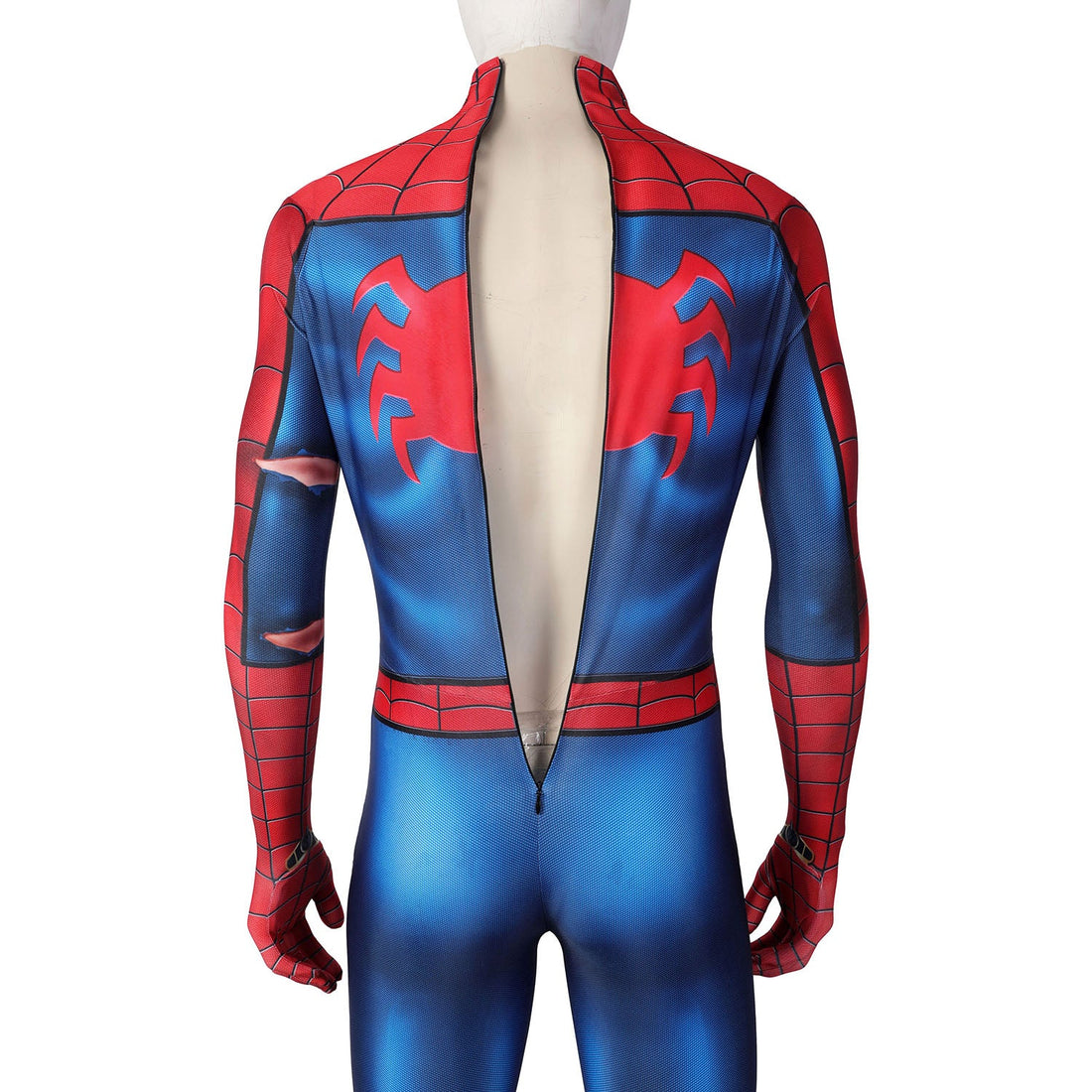 Marvel's Spider-Man PS5 Classic Suit Damaged Male Jumpsuit Costumes