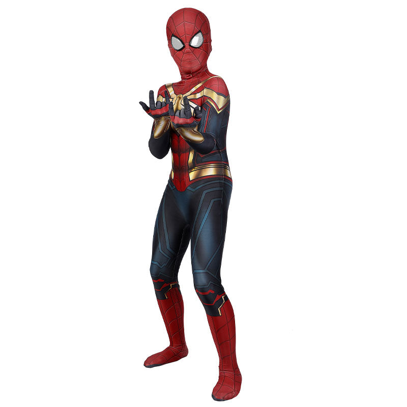 Spider-Man 3 No Way Home Peter Parker Integrated Suit Kids Costumes