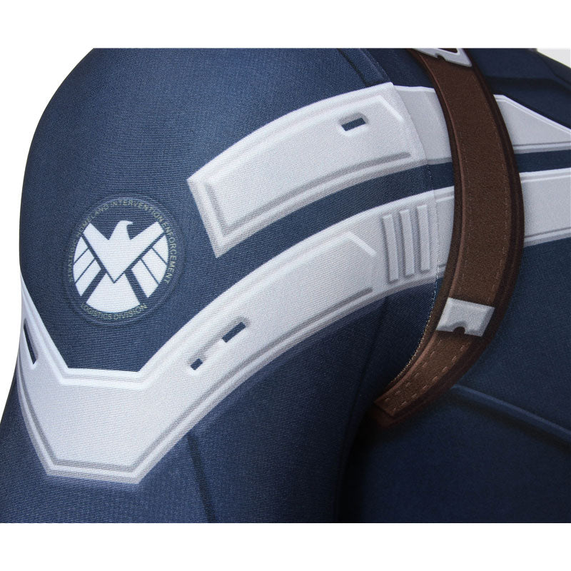 Captain America The Winter Soldier Steve Rogers Jumpsuit Costumes