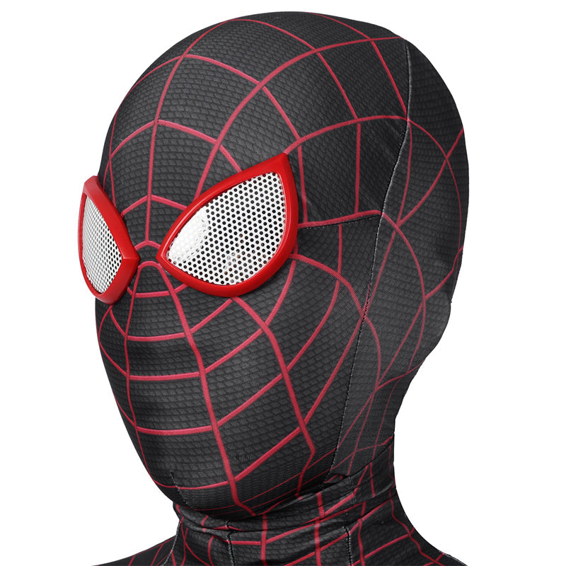 Spider-Man PS5 2 Miles Morales Kids Jumpsuit Cosplay Costumes