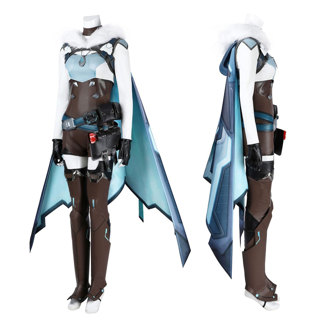 Overwatch 2 OW Freja Trial Halloween Suit Female Cosplay Costumes
