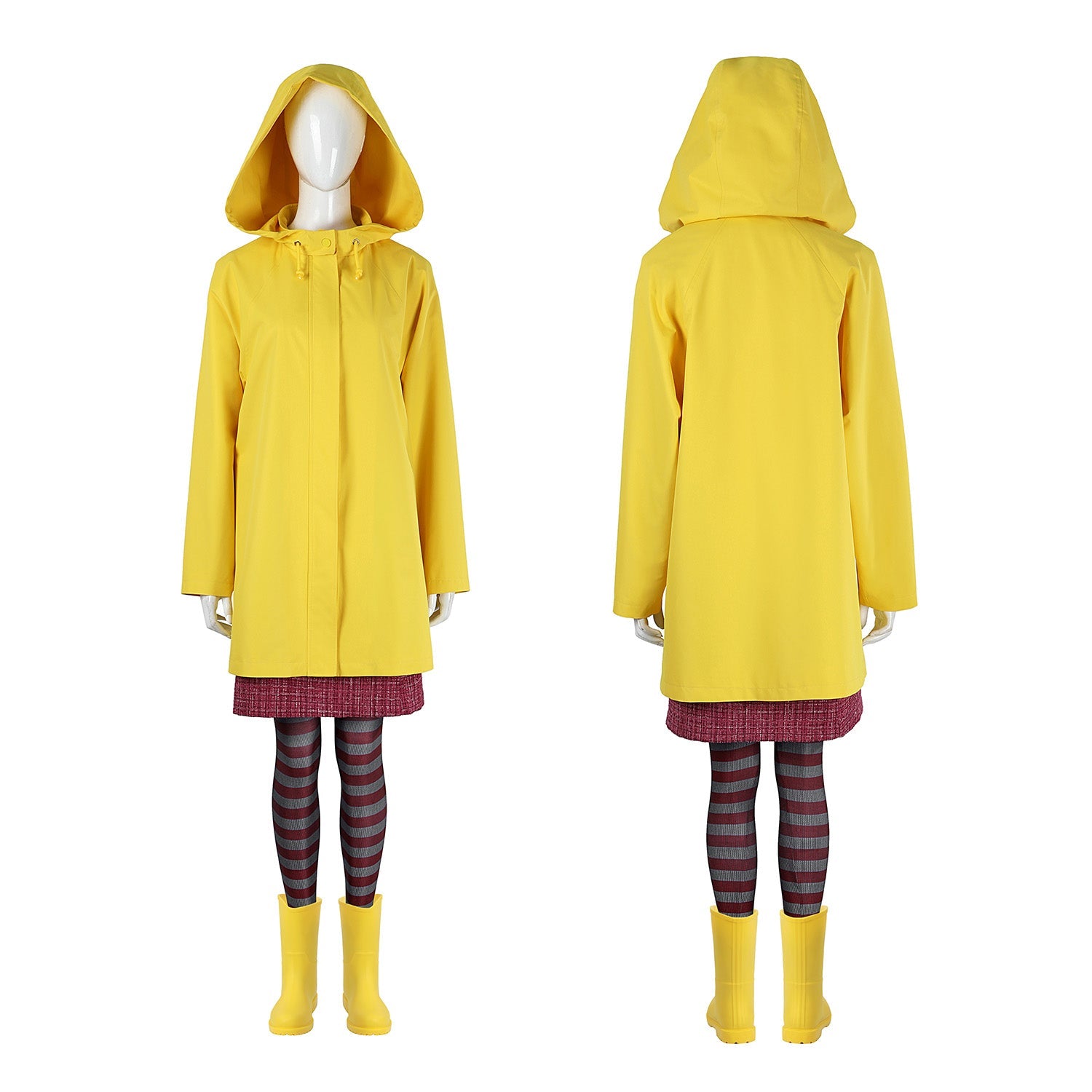 Coraline & The Secret Door Caroline Female Full Set Outfit Cosplay Costumes