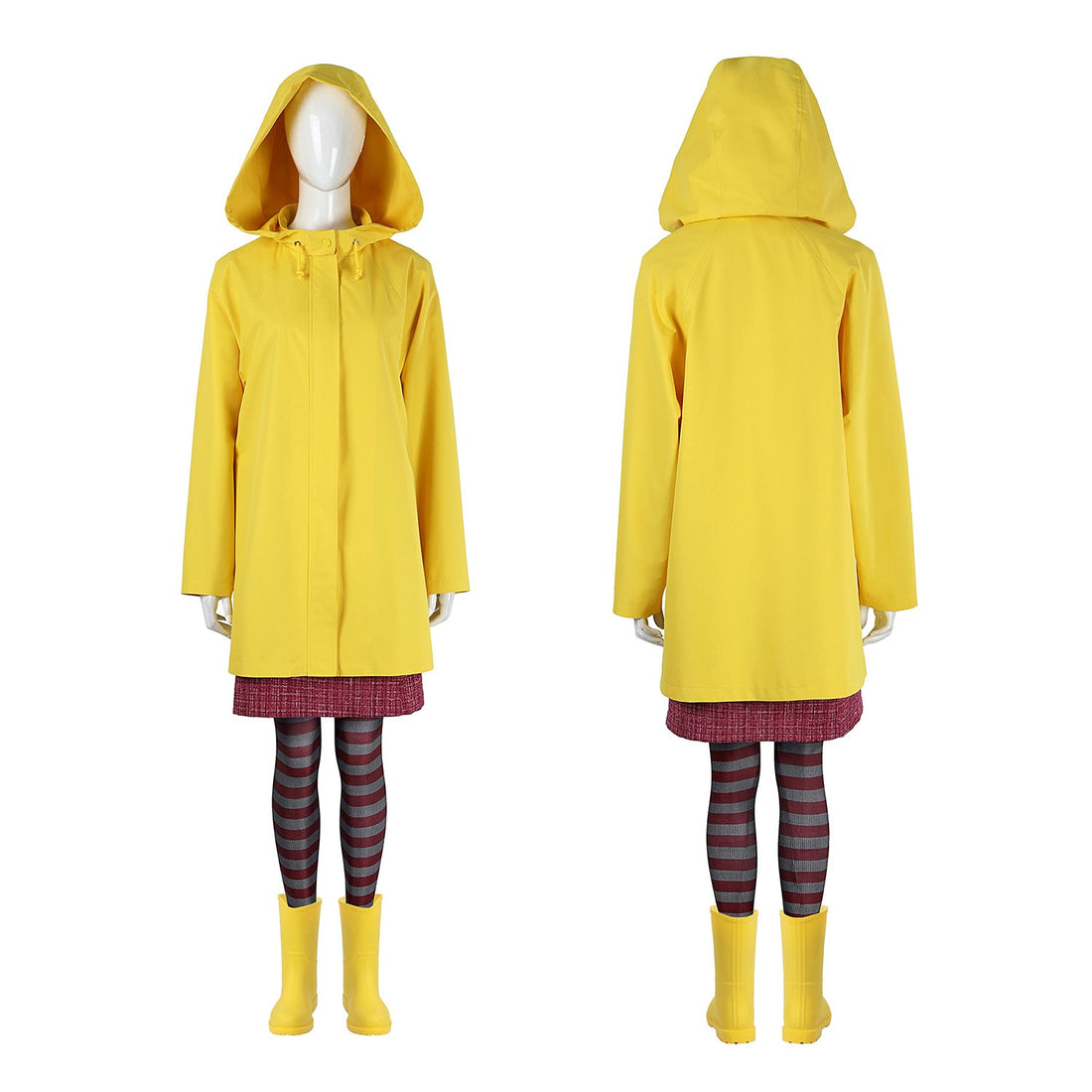 Coraline & The Secret Door Caroline Female Full Set Outfit Cosplay Costumes