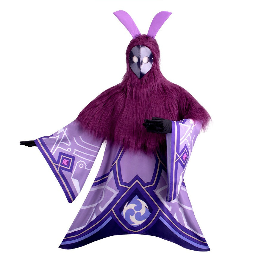 Genshin Impact Abyss Mage Hydro Cryo Pyro Electro Cosplay Costumes