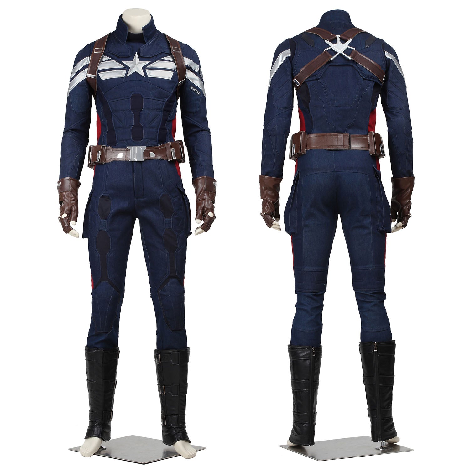 Captain America 2 The Winter Soldier Steve Rogers Cosplay Costumes
